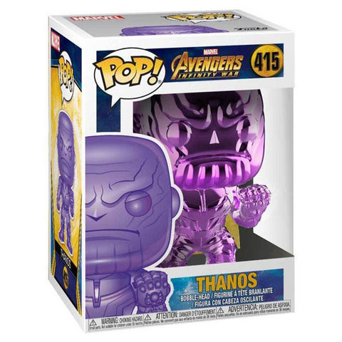 Image of Avengers 3: Infinity War - Thanos Purple Chrome US Exclusive Pop! Vinyl