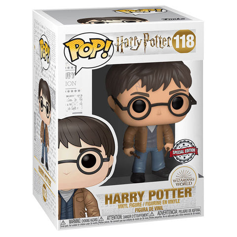 Image of Harry Potter - Harry with Two Wands US Exclusive Pop! Vinyl