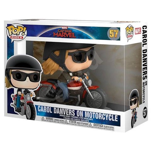 Image of Captain Marvel - Carol Danvers on Bike Pop! Ride