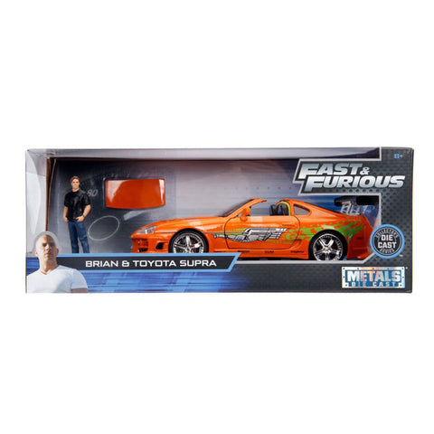 Image of Fast & Furious - 1995 Toyota Supra 1:24 with Brian Hollywood Ride