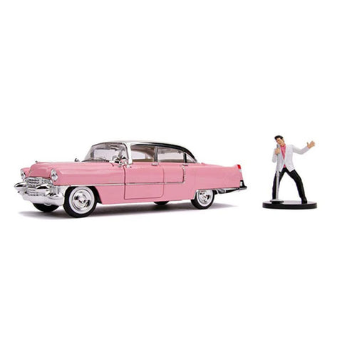Image of Elvis - 1955 Cadillac Fleetwood 1:24 Scale Hollywood Ride with Elvis Figure