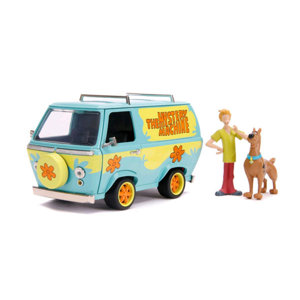 Scooby Doo - Shaggy & Scooby-Doo with Mystery Machine 1:24 Scale Hollywood Ride