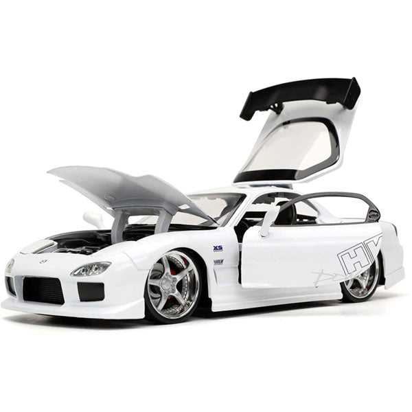Fast and Furious - 1993 Mazda RX-7 FD3S-Wide 1:24 Scale
