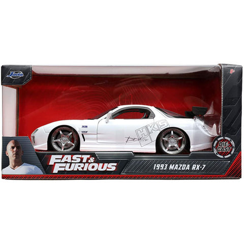 Image of Fast and Furious - 1993 Mazda RX-7 FD3S-Wide 1:24 Scale