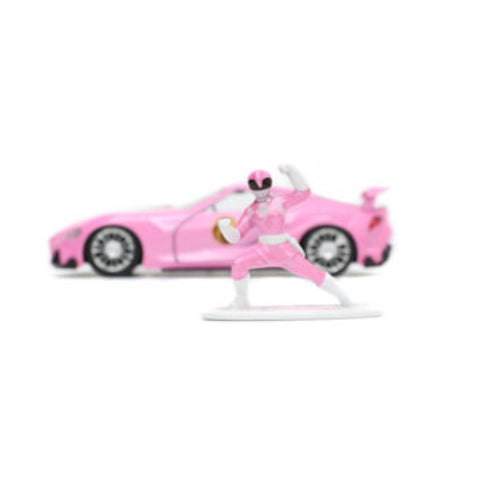 Mighty Morphin Power Rangers - Pink Ranger & Toyota FT-1 Concept 1:32 Scale Hollywood Ride