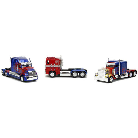 Transformers - Optimus Prime 1:32 Scale Hollywood Ride 3-Pack