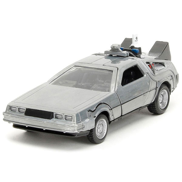 Back to the Future - DeLorean Time Machine 1:32 Scale Hollywood Ride 3-Pack
