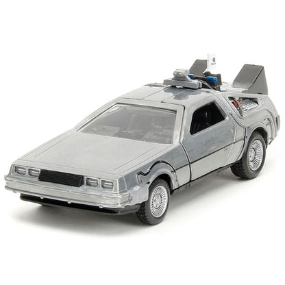 Back to the Future - DeLorean Time Machine 1:32 Scale Hollywood Ride 3-Pack