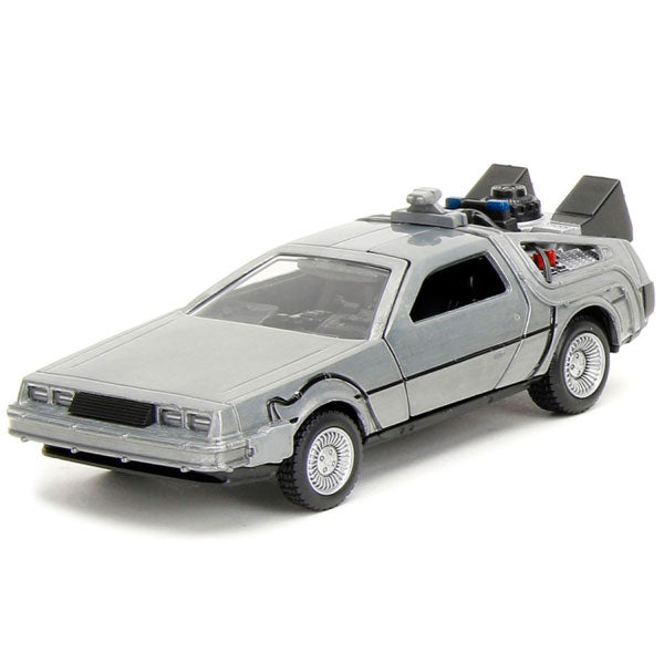 Back to the Future - DeLorean Time Machine 1:32 Scale Hollywood Ride 3-Pack