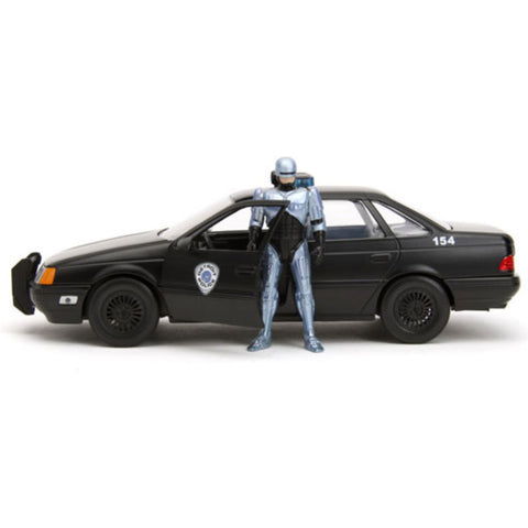 Image of Robocop (1987) - Robocop & OCP Ford Taurus 1:24 Scale Hollywood Ride