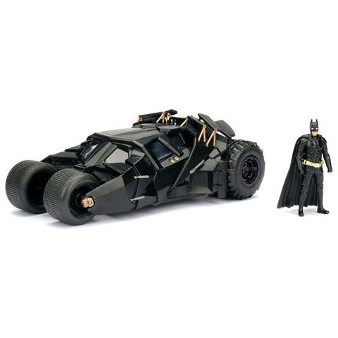The Dark Knight Batmobile and Batman