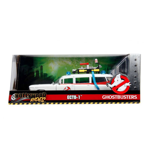 Image of Ghostbusters (1984) - Ecto-1 Hollywood Rides 1:24 Scale Diecast Vehicle