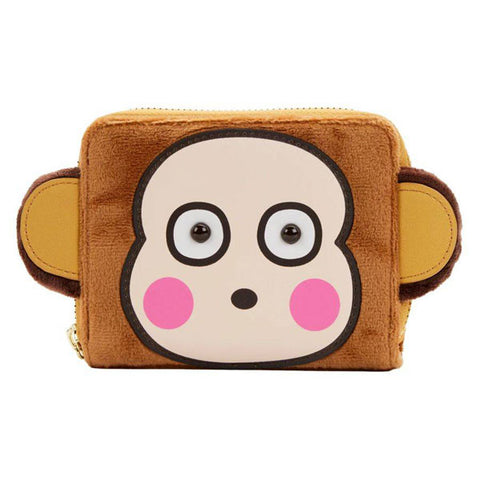 Image of Loungefly - Sanrio - Monkichi Costume Zip Around Wallet