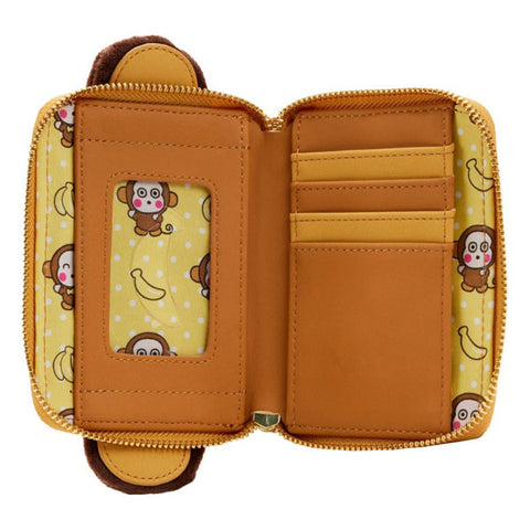 Image of Loungefly - Sanrio - Monkichi Costume Zip Around Wallet