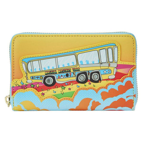 Image of Loungefly - The Beatles - Magical Mystery Tour Bus Zip Wallet