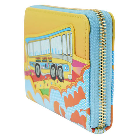 Image of Loungefly - The Beatles - Magical Mystery Tour Bus Zip Wallet