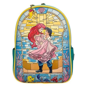 Loungefly - The Little Mermaid - Stained Glass US Exclusive Mini Backpack