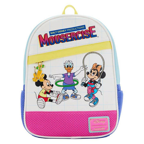 Image of Loungefly - Disney - Mousercise Mini Backpack