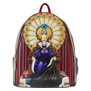 Loungefly - Snow White (1937) - Evil Queen Throne Mini Backpack