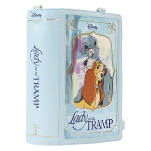 Loungefly - Lady and the Tramp - Book Convertible Crossbody