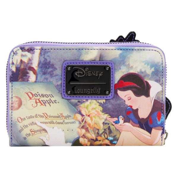 Loungefly - Snow White (1937) - Evil Queen Apple Zip Purse