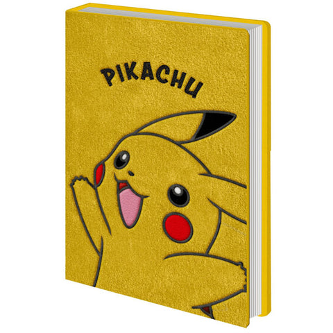 Pokemon-Pikachu A5 Plush Notebook