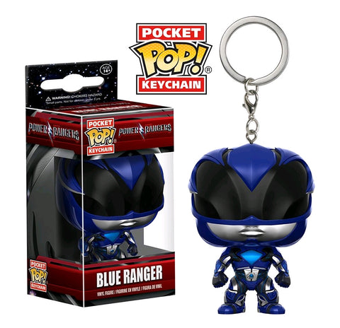 Image of Power Rangers Movie - Blue Ranger Pocket Pop! Keychain