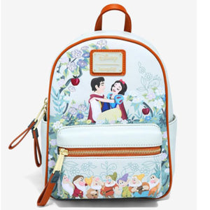 Loungefly - Snow White - Floral US Exclusive Mini Backpack