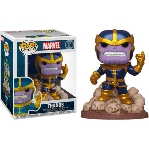 Image of Marvel - Thanos Infinity Saga Metallic 80th Anniversary US Exclusive 6 Inch Pop! Deluxe