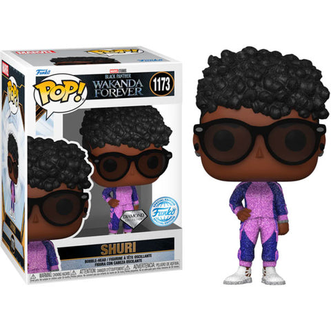 Black Panther 2: Wakanda Forever - Shuri with Sunglasses Glitter US Exclusive Pop! Vinyl