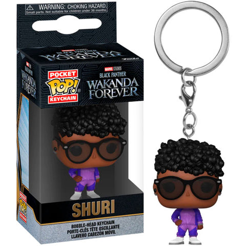 Image of Black Panther 2: Wakanda Forever - Shuri with sunglasses Pop! Keychain