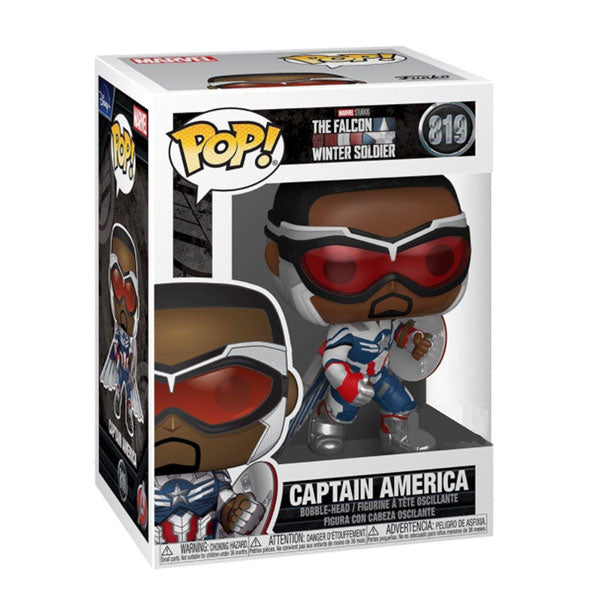 The Falcon and the Winter Soldier - Captain America Pose US Exclusive Pop! Vinyl