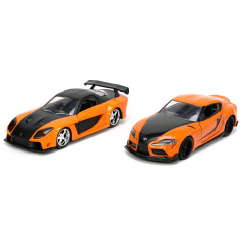 Image of Fast & Furious 9 - Hans Mazda RX-7 & 2020 Toyota GR S 1:32 Scale 2-Pack