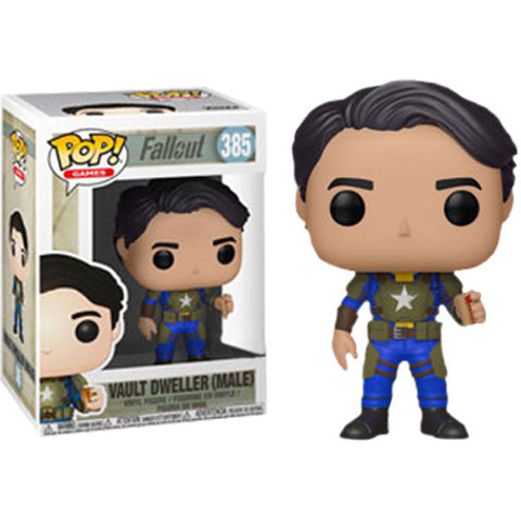 Image of Fallout - Vault Dweller Male with Mentats US Exclusive Pop! Vinyl