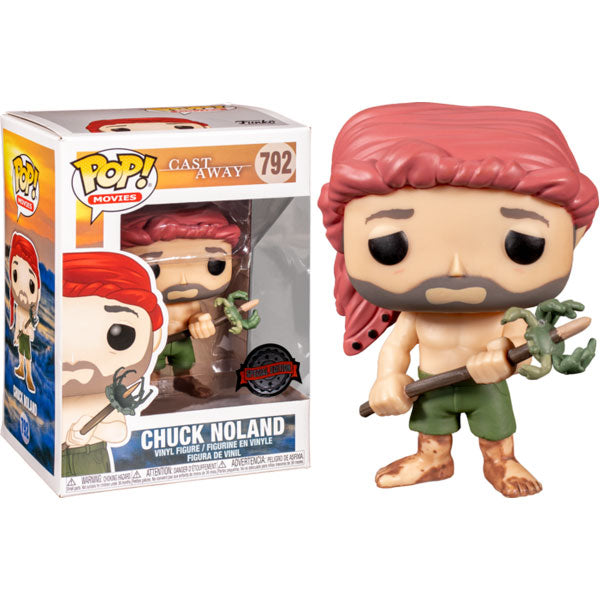 Cast Away - Chuck with Spear And Crab US Exclusive Pop! Vinyl