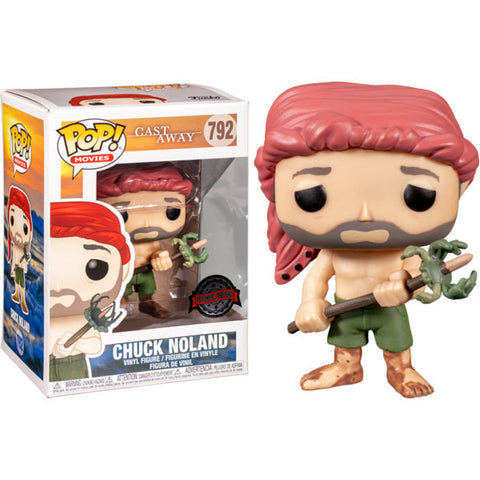 Image of Cast Away - Chuck with Spear And Crab US Exclusive Pop! Vinyl