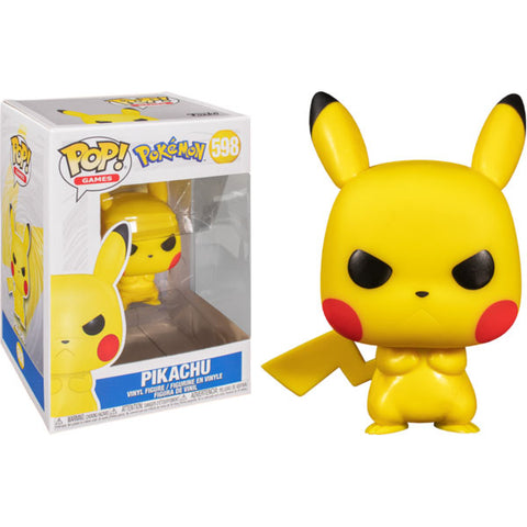 Image of Pokemon - Pikachu Grumpy Pop! Vinyl