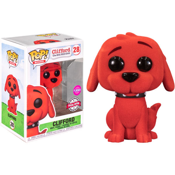 Clifford the Big Red Dog - Clifford Flocked US Exclusive Pop! Vinyl