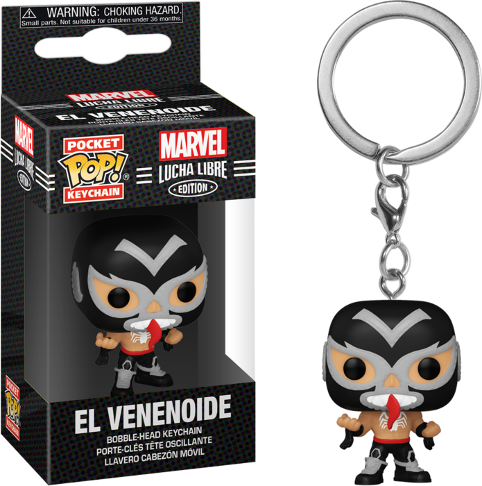 Spider-Man - Luchadore Venom Pocket Pop! Keychain