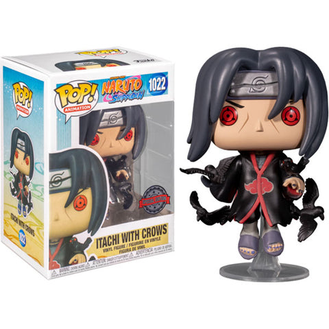 Image of Naruto: Shippuden - Itachi with Crows US Exclusive Pop! Vinyl