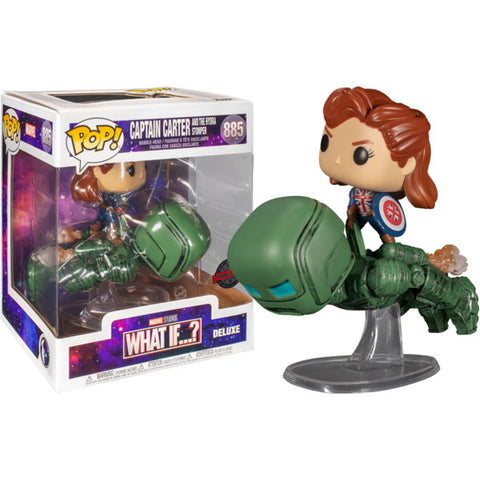 Image of What If - Captain Carter and the Hydra Stomper Year of the Shield US Exclusive Pop! Deluxe