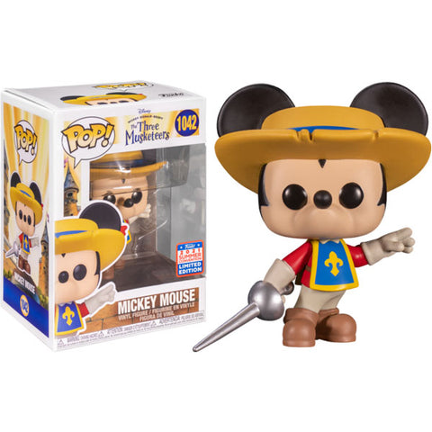 Image of SD2021 - Mickey Mouse - Mickey Musketeer US Exclusive Pop! Vinyl
