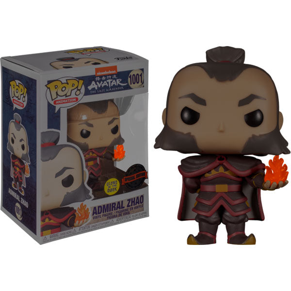 Avatar: The Last Airbender - Zhao with Fireball Glow US Exclusive Pop! Vinyl