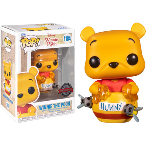 Image of Winnie the Pooh - Winnie in Honey Pot US Exclusive Pop! Vinyl