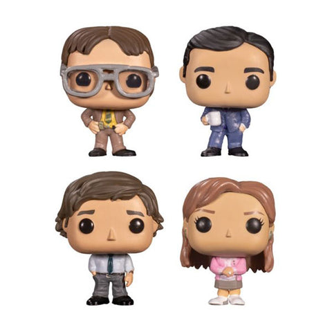 Image of The Office - Valentines Day US Exclusive Pocket Pop! 4-pack