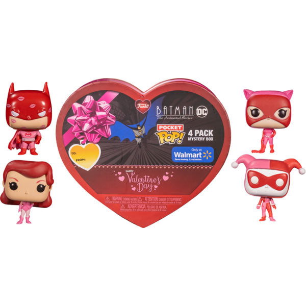 Batman - Valentines Day US Exclusive Pocket Pop! 4-pack