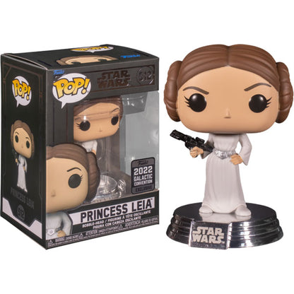 2022 Galactic Convention Star Wars Princess Leia Pop! Vinyl