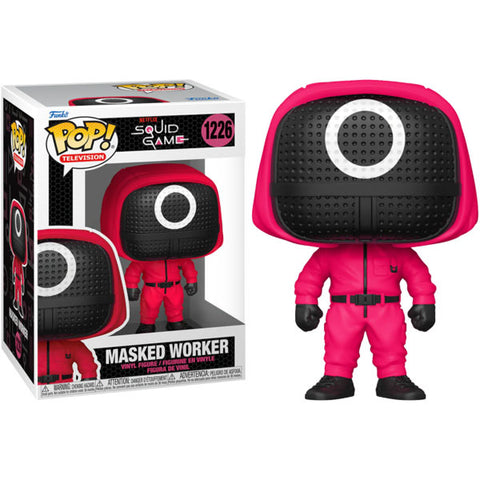 Image of Squid Game - Red Soldier (Circle Mask) Pop! Vinyl