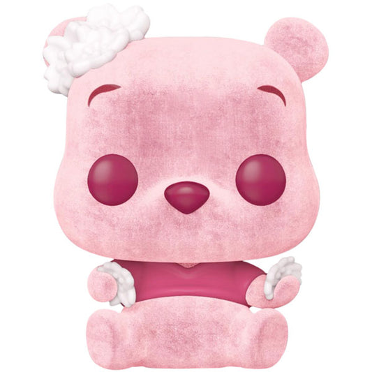 Winnie the Pooh - Cherry Blossom Winnie the Pooh Flocked US Exclusive Pop! Vinyl