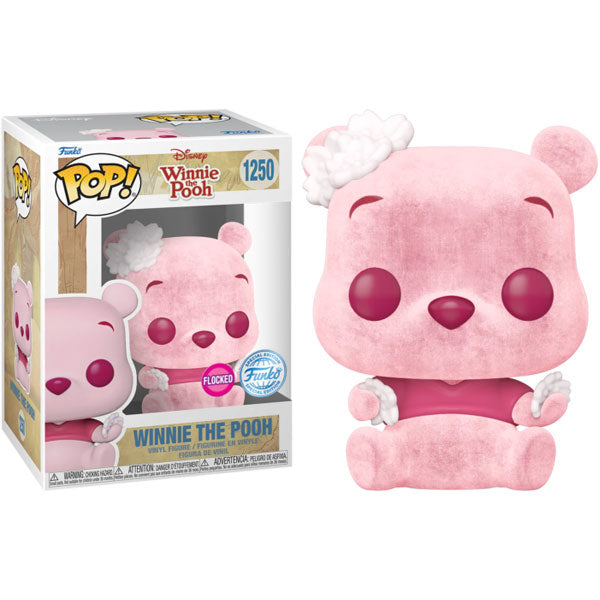 Winnie the Pooh - Cherry Blossom Winnie the Pooh Flocked US Exclusive Pop! Vinyl